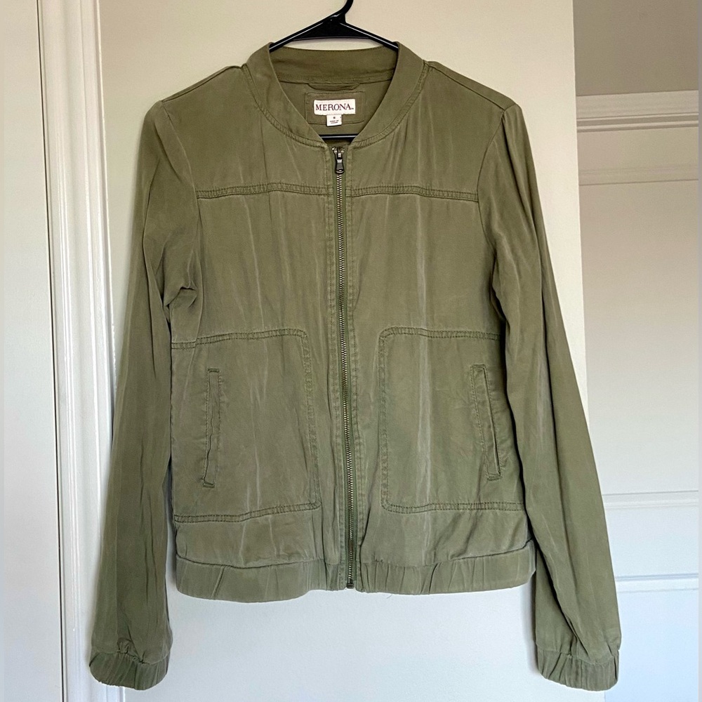 Merona army green jacket